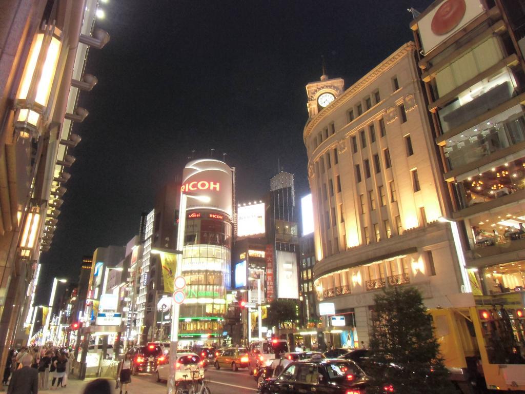 Hotel Monterey Ginza Tokyo Bagian luar foto